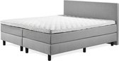 Boxspring Luxe 140x210 Glad Grijs