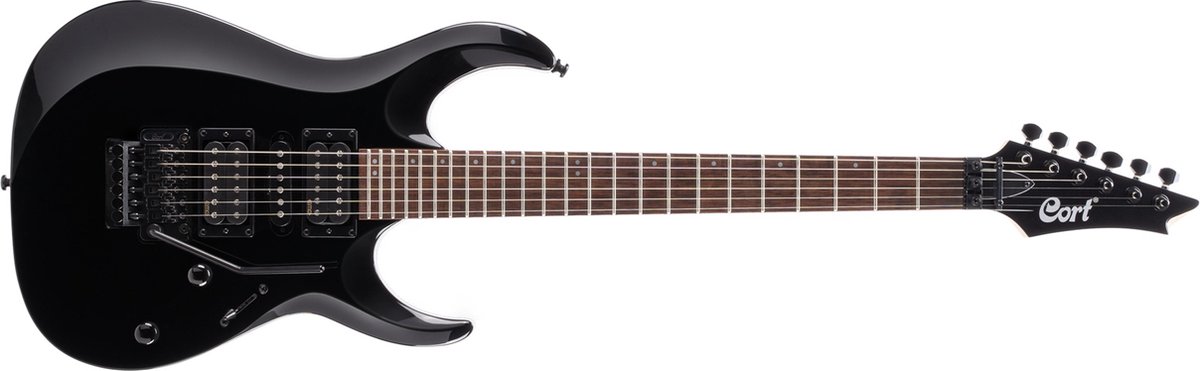 Cort X-250 BK elektrische gitaar met EMG pickups