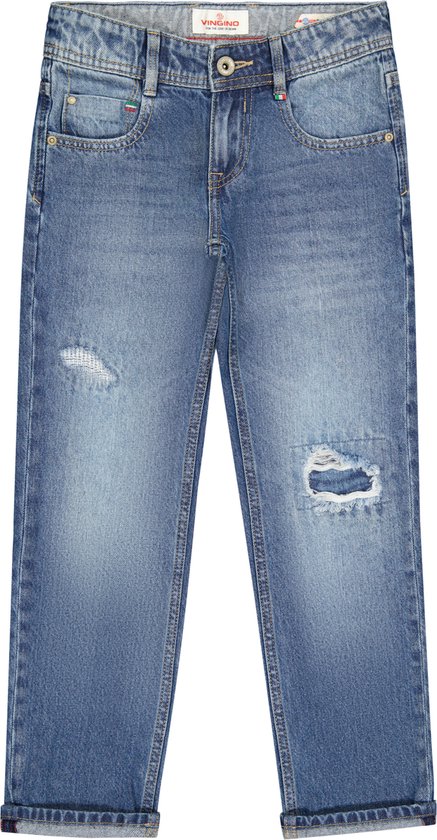Vingino Baggio Vintage Jongens Jeans - Maat 116