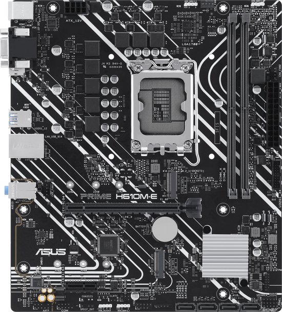 Asus PRIME H610M-E-CSM LGA1700 microATX moederbord