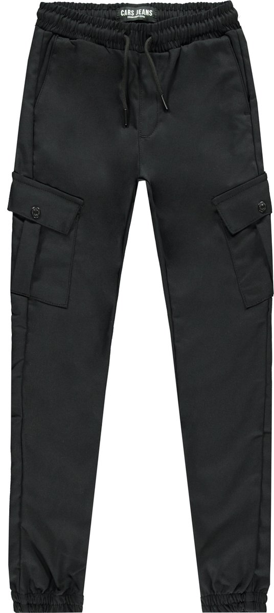 Cars Jeans Kids BATTLE Str. Pant Black Jongens Broek - BLACK - Maat 164