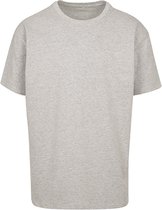 Tee-shirt Oversize Heavy à manches courtes Gris - XXL