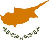 Cyprus Vlag 150x225cm