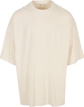 Extreme Oversized T-shirt 'Huge Tee' met ronde hals White Sand - L