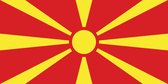 Noord Macedonie Vlag 50x75cm