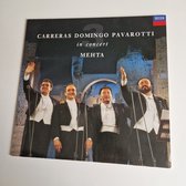Carreras Domingo Pavarotti In Concert Mehta-LP