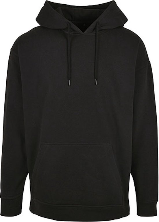 Johnny Urban Cody Hoodie voor dames en heren, basic capuchontrui met oversized fit, sweatshirt met capuchon en zware stof, effen, zwart, M