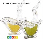 *** LUXE Citruspers - Citroenpers - Citruspers handmatig - Limoenpers - Lemon squeezer - van Heble® ***