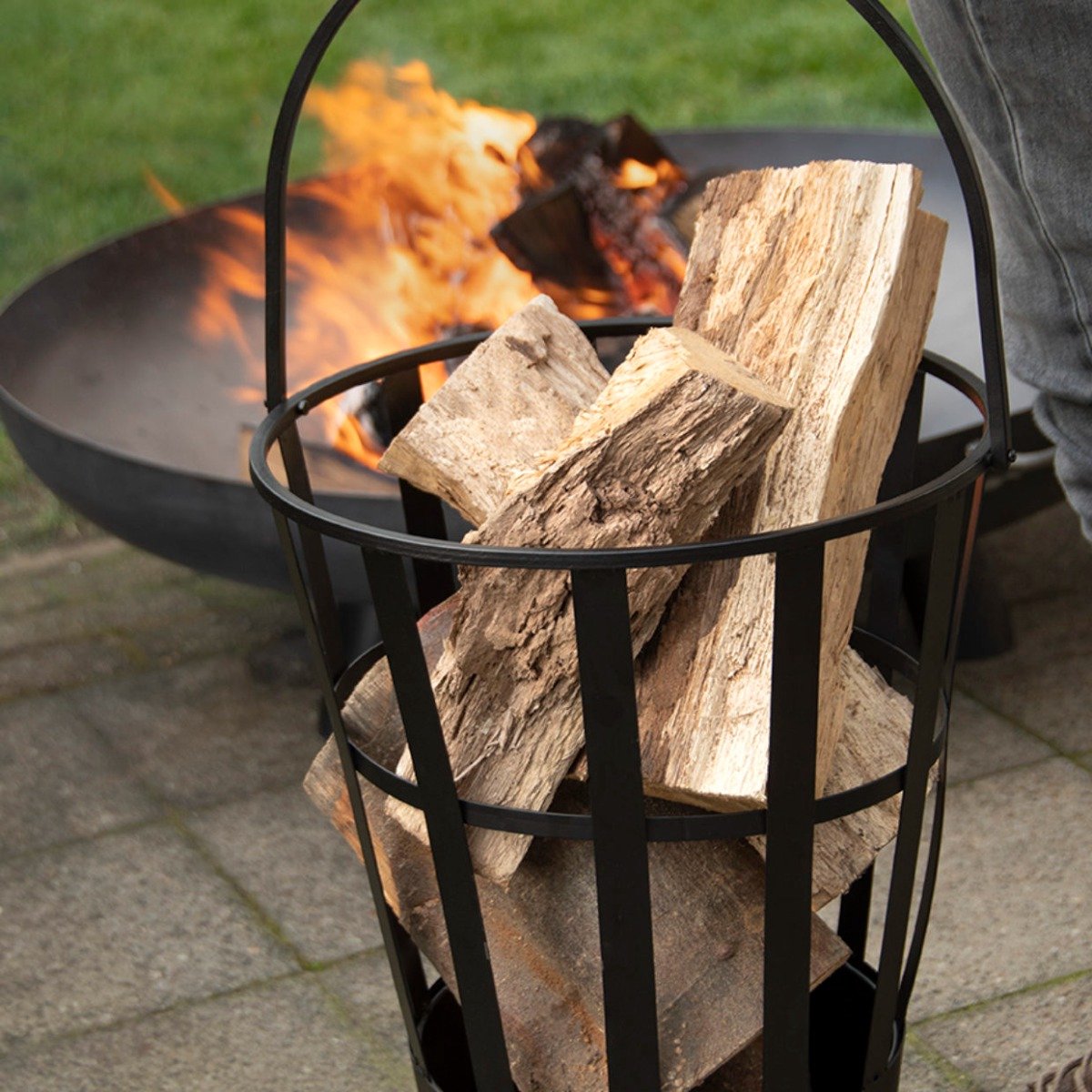 Esschert Design Brasero - Acier - Noir