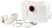 Kibani Sanitaire pomp broyeur RVS vermaler vergruizer voor WC toilet - macerator - 500 W - 80° C - Broyeurtoilet