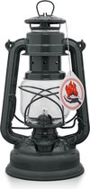 Feuerhand Stormlantaarn Baby special 276 - Antraciet - 13.5x15x26.5cm - Modern