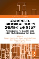 Globalization: Law and Policy- Accountability, International Business Operations and the Law