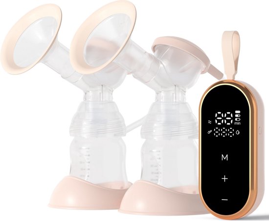  - Arvona Handsfree Borstkolf - Elektrische Draadloze Borstkolf – Draagbaar - Dubbele Elektrische handsfree Kolf