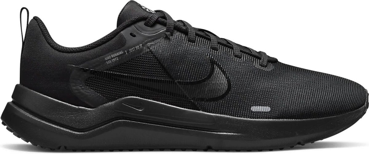 Nike Downshifter 12 Zwarte Hardloopschoenen-45 5