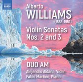 Duo AM - Alberto Williams: Violin Sonatas Nos. 2 And 3 (CD)