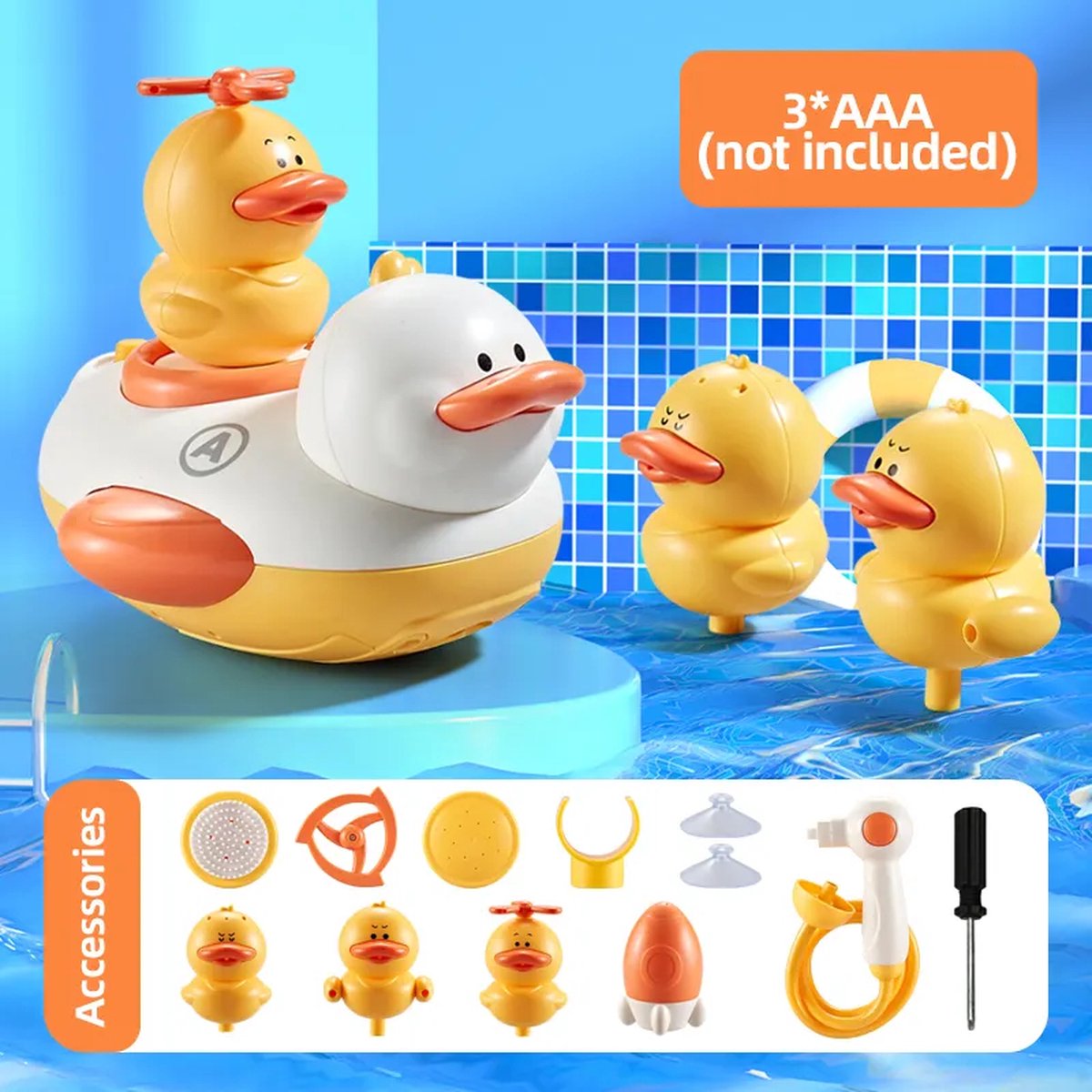 Bébé Berliée - Jouets de bain Bébé - Canards de Bain - Canard à Jouets  aquatiques