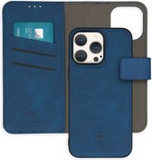 iMoshion Hoesje Geschikt voor iPhone 15 Pro Max Hoesje Met Pasjeshouder - iMoshion Uitneembare 2-in-1 Luxe Bookcase - Blauw