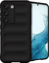 iMoshion Hoesje Geschikt voor Samsung Galaxy S23 Hoesje Siliconen - iMoshion EasyGrip Backcover - Zwart