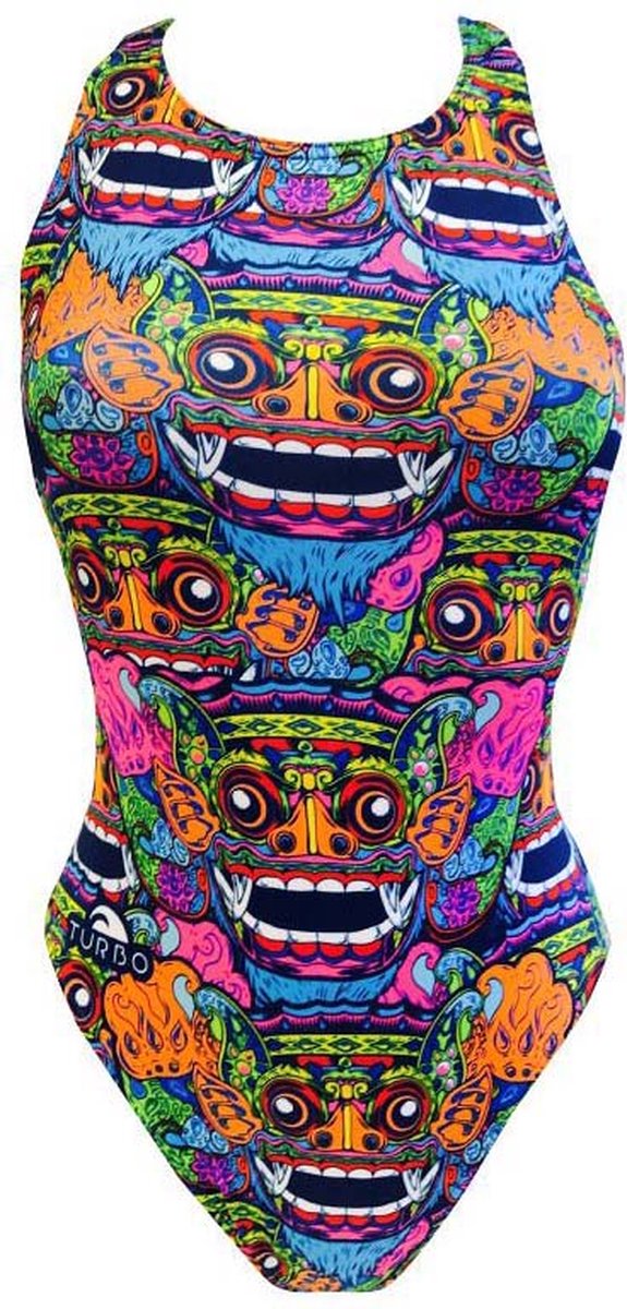 Turbo Bali Tribal Zwemkleding Veelkleurig S Vrouw Royal