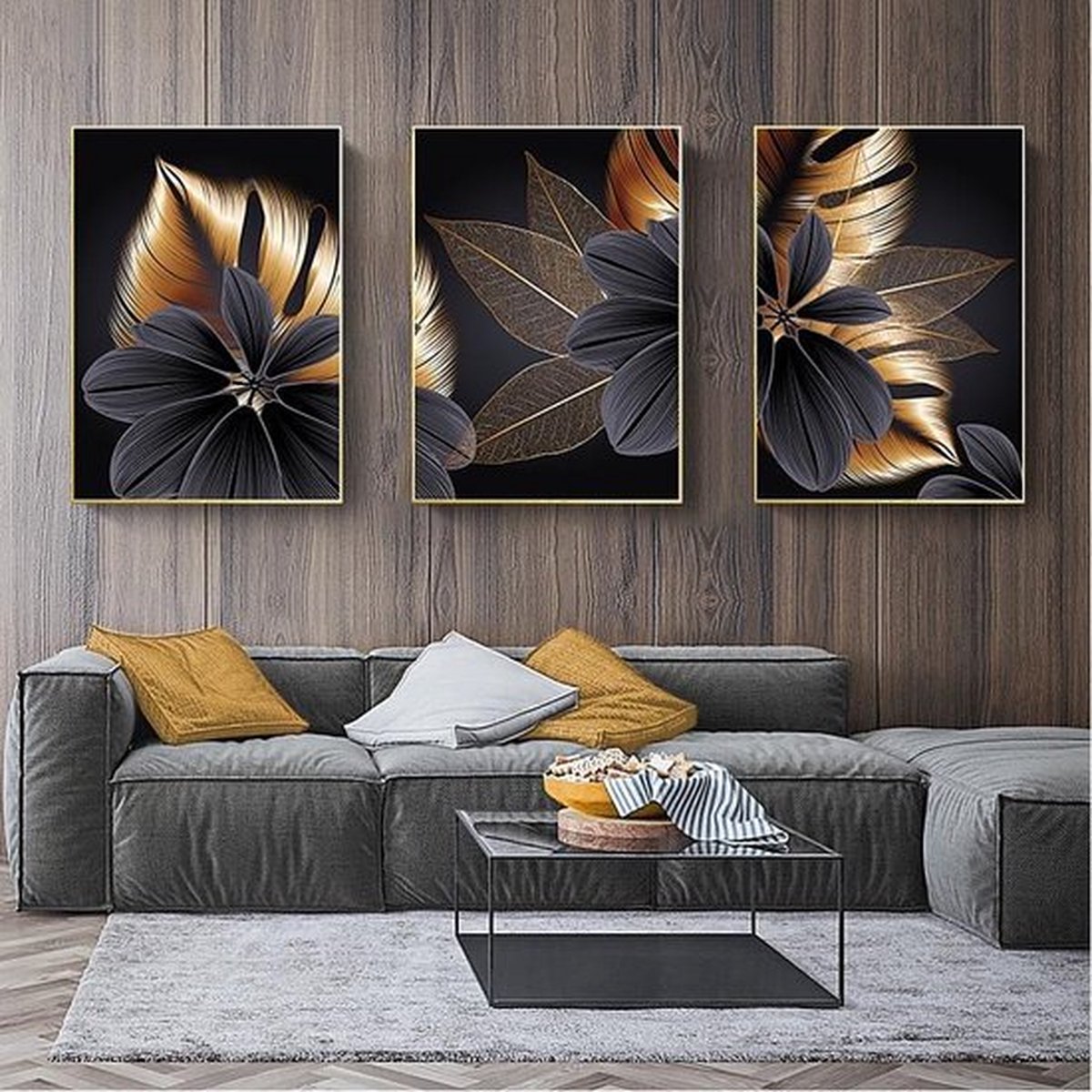 Lienz® Diamond Painting volwassenen 40x50cm – Rond – Bloemen – Volledig - Pakket Volwassenen — afbeelding 4