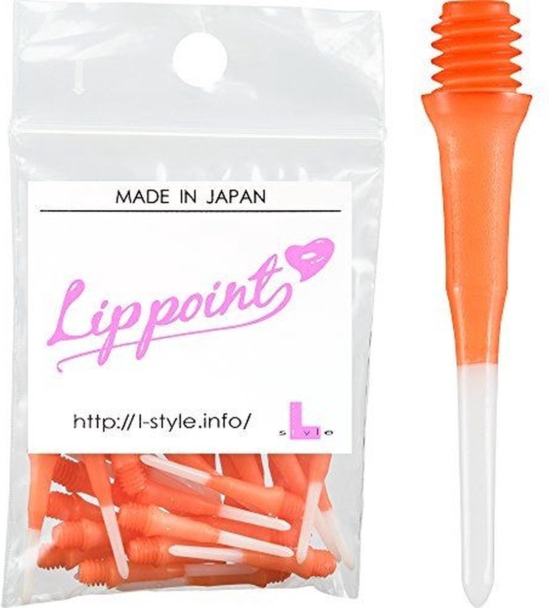 L-Style Lippoint 2-Tone Orange - Soft Tips