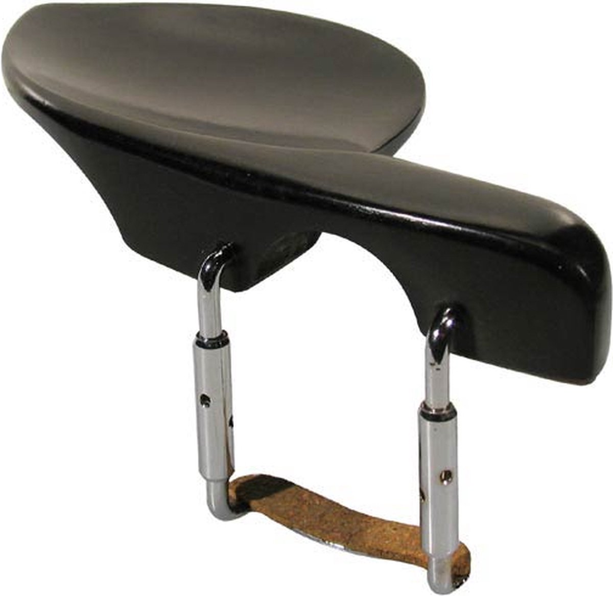 ELS CR-GU-E violin chinrest 'Guarneri'-model, ebony