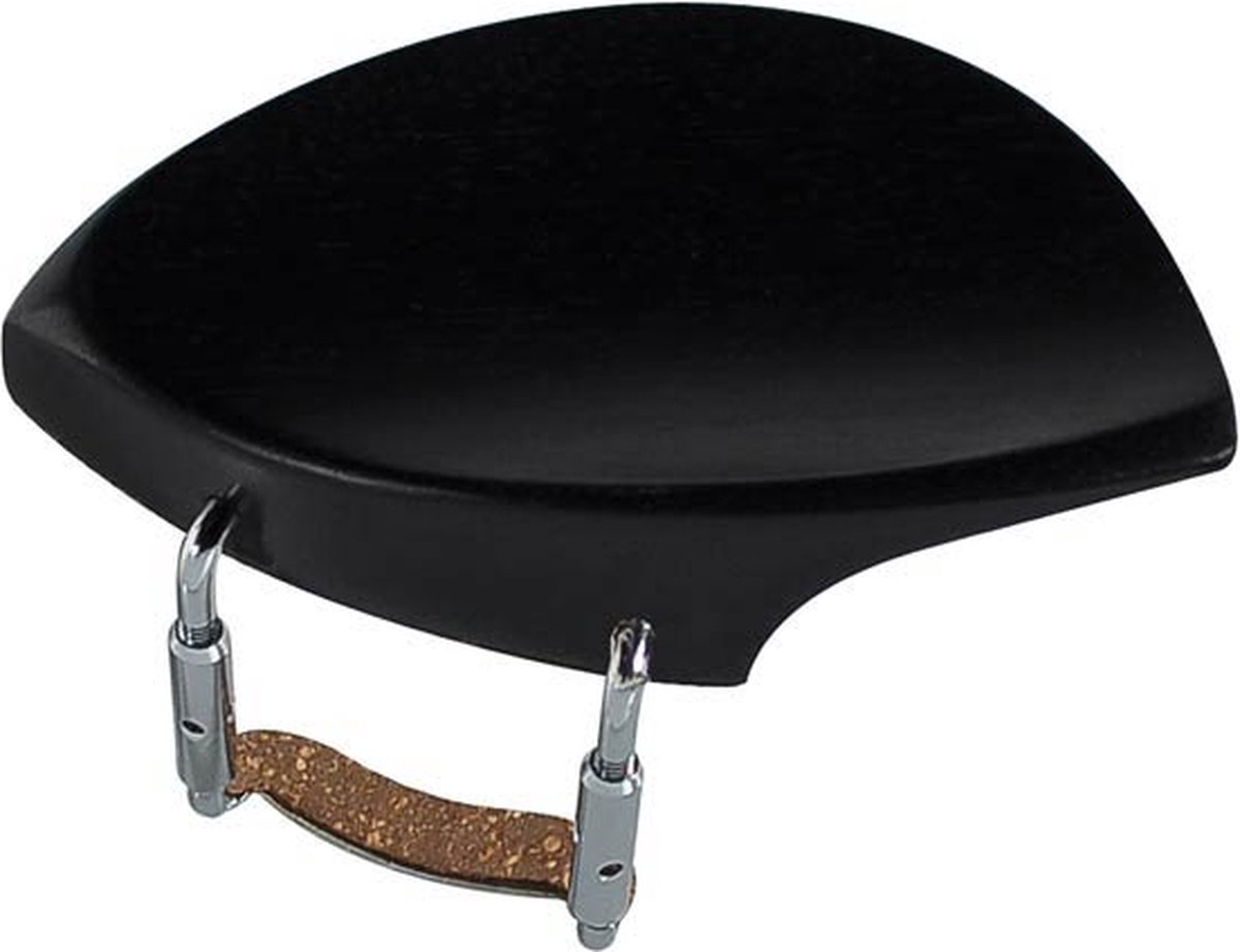 ELS CR-TE-E violin chinrest 'Teka'-model, ebony