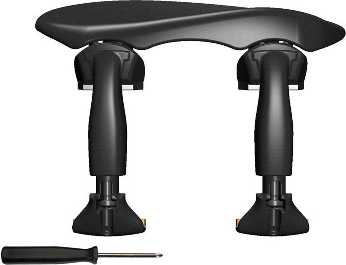 Wittner 256131 violin chinrest center and tilt adjustable, center mount 1/2 - 1/4, with screwdriver