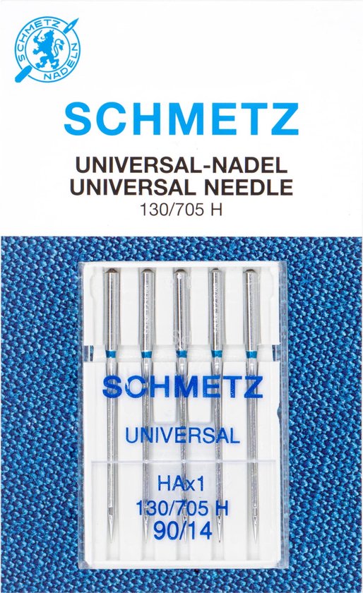Schmetz naaimachine naalden universeel 130/705 H 70 / 80 / 90   (10 stuks totaal)