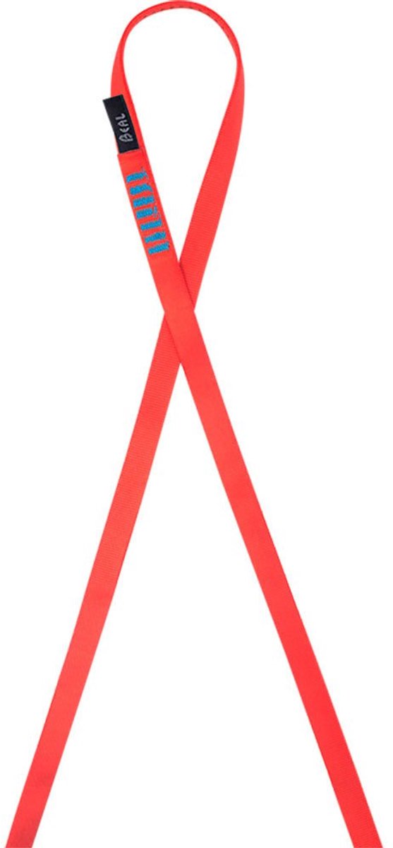 Beal Tubular 16 Mm Sling 5 Eenheden Oranje 120 cm