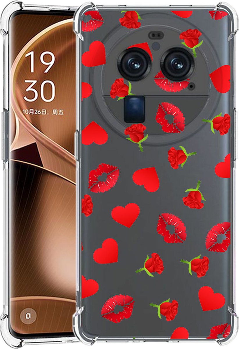Anti-Shock Back Cover Hoesje Maken voor de OPPO Find X6 Pro