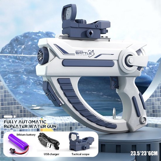 Pistolet à Eau Bidirectionnel - Farce Et Amusement, Pulvérisation Avant/arrière, Pour Adultes Et Enfants - Rose