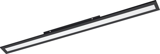 EGLO Salobrena 1 Plafondlamp - LED - 119,5 cm - Zwart/Wit - Aluminium
