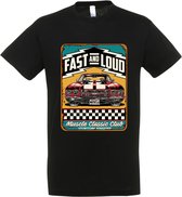 T-Shirt Zwart 1-110 Fast & Loud - xL