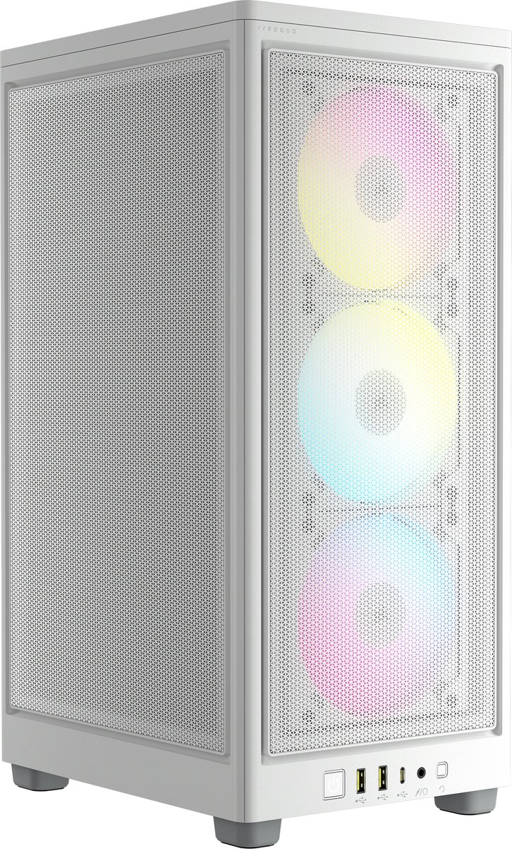 ATX Semi-tower Box Corsair 2000D RGB Airflow White