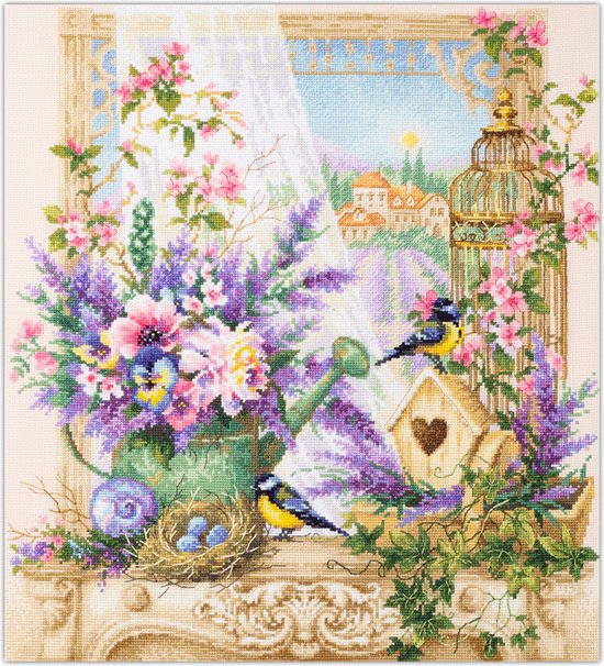 Magic Needle borduurpakket Crystal Time 200-240 telpatroon | C.R. Couture Magic Needle borduurpakket Crystal Time 200-240 telpatroon | C.R. Couture