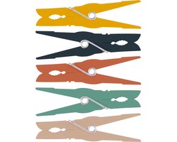 Urban Living Basic Grip wasknijpers - 72x - kunststof - 7 cm