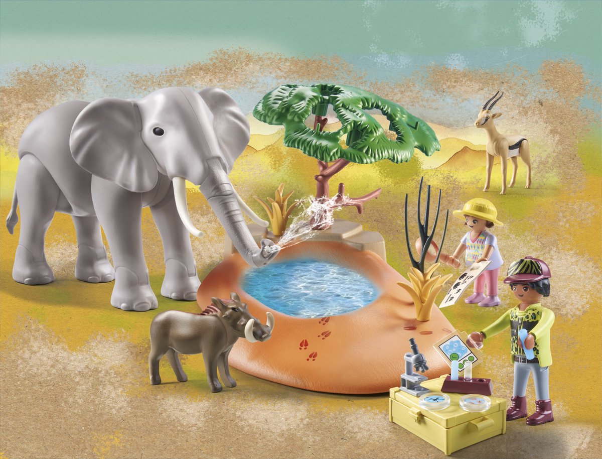 PLAYMOBIL Wiltopia - Een reis naar de waterpoel - 71294 — afbeelding 5