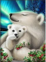 Diamond Painting Pakket Polar Bears AZ-1895