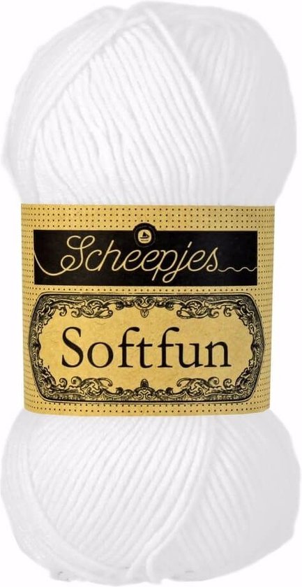 Scheepjes Softfun 50g - 2412 Snow