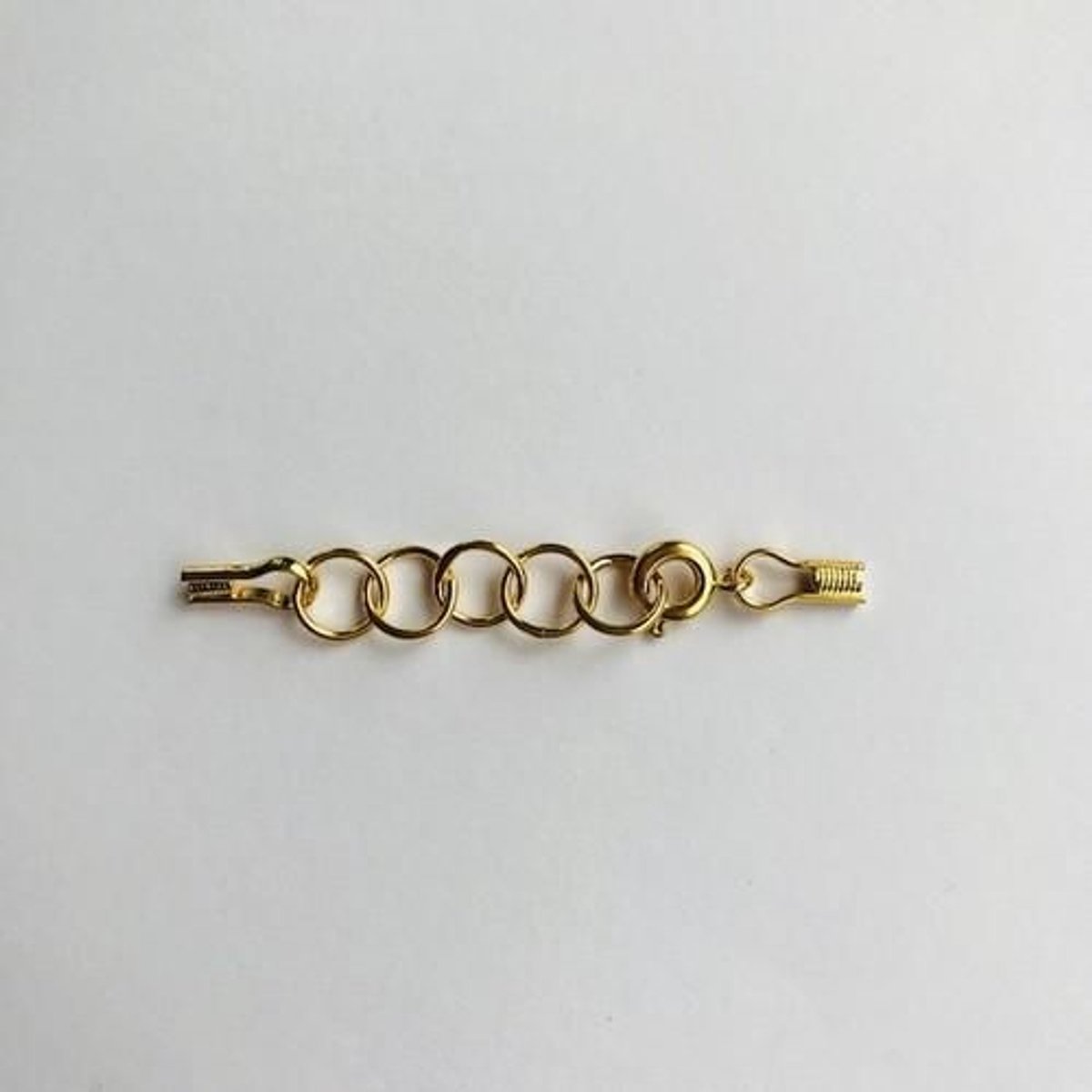 Spring catch / set, 50mm, Gold