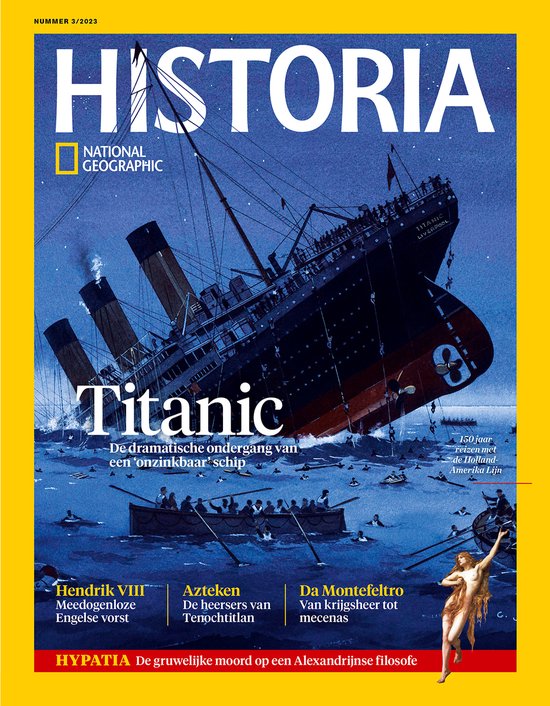 National Geographic Historia 3 2023 - tijdschrift - geschiedenis