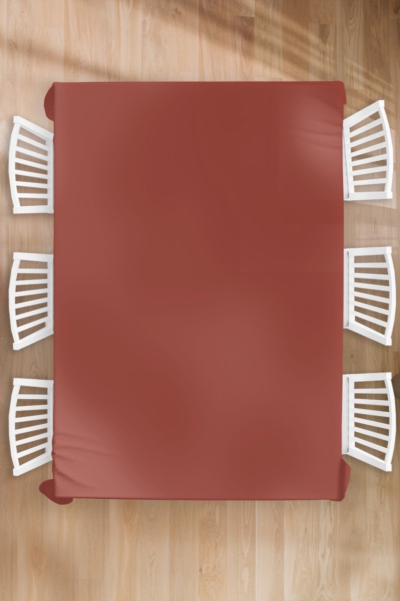 Tafelkleed - Tafellaken - 180x260 cm - Palet - Rood - Interieur - Binnen en Buiten