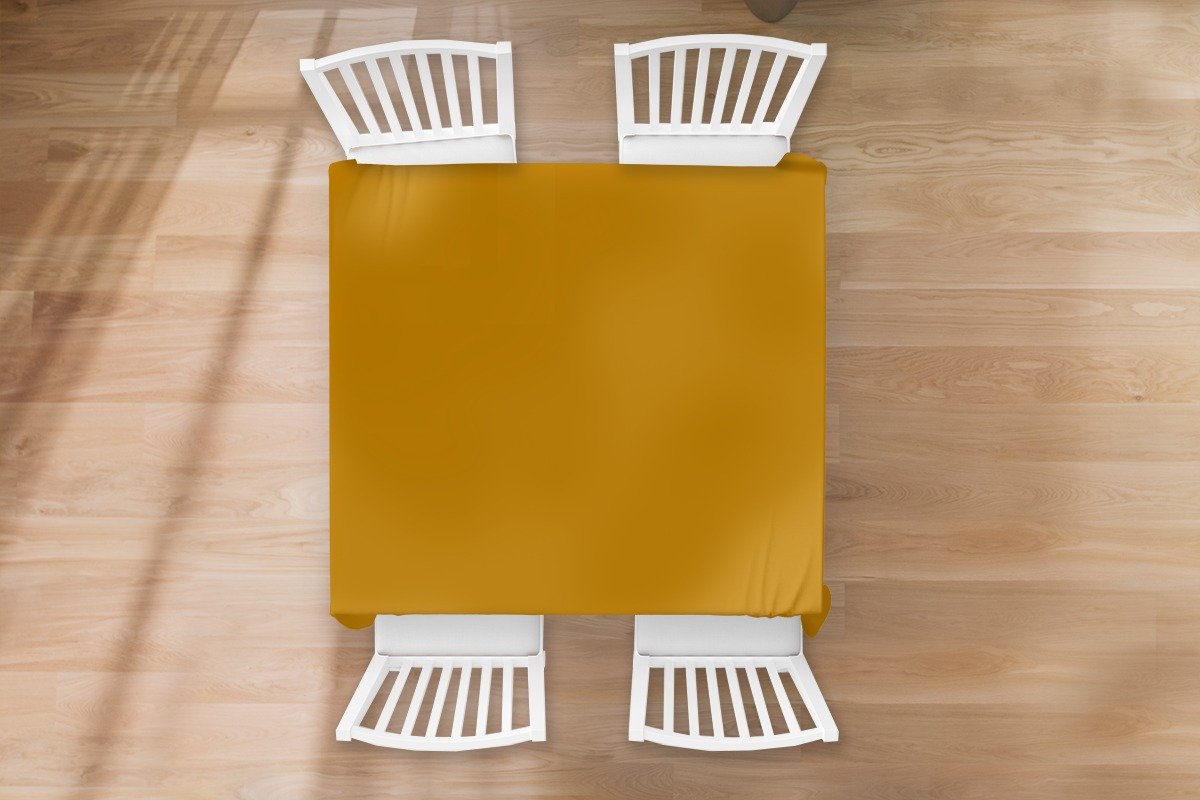 Tafelkleed - Tafellaken - 100x100 cm - Goud - Luxe - Interieur - Binnen en Buiten