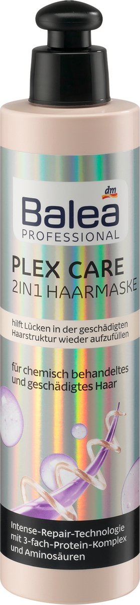 Balea Professional Haarmasker Plex Care 2in1, 250 ml