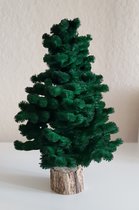 Miniatuur kerstboompje 16cm / Kerstboom poppenhuisinrichting / poppenhuis asseccoires / Schaal 1:12