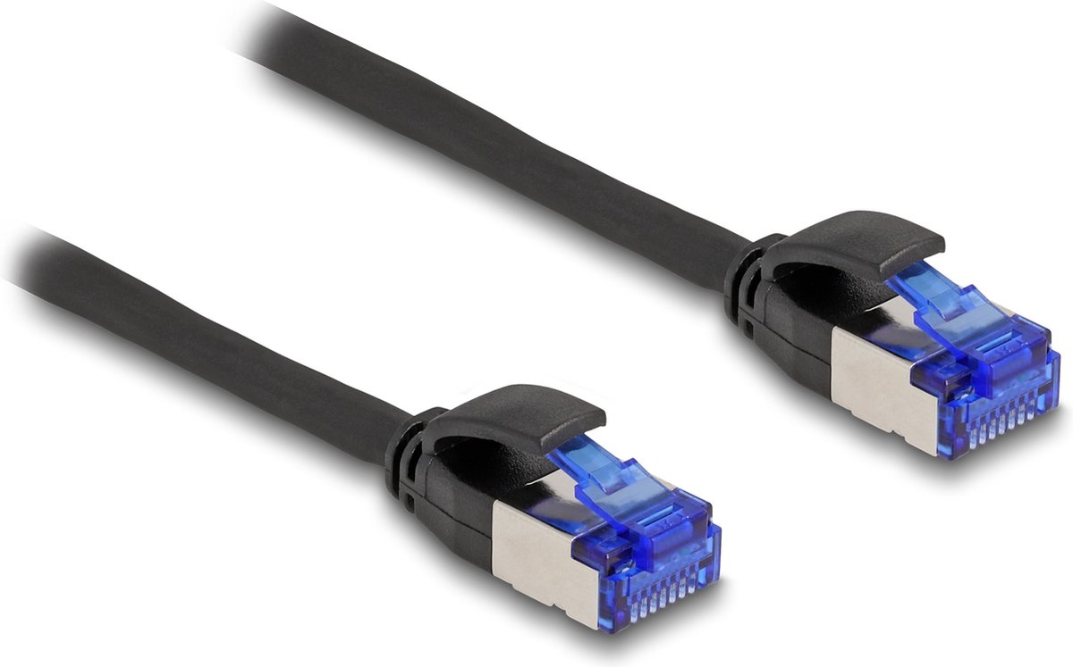 DeLOCK 80227 netwerkkabel Zwart 1 m Cat6a S/FTP (S-STP)