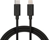 Veho USB-C™ to Lightning Charge and Sync Cable - 1m