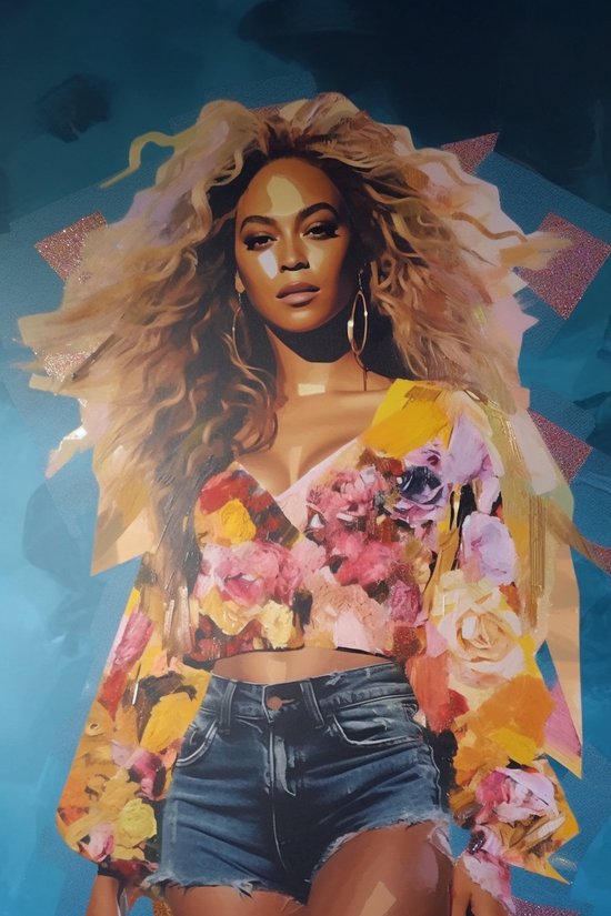 Muziek Poster - Beyonce Poster - Beyonce Knowles - BeyHive - 51x71 - Geschikt om in te lijsten