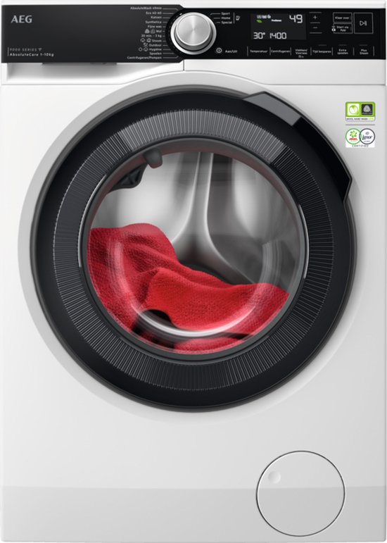 AEG LR9HAMBURG EcoLine 9000 serie Absolutecare® - Wasmachine - 10 kg - Wit